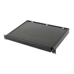 SUPORT TASTATURA SPACER 1U pentru rack 19", adancime 300mm, pt. cabinete de diferite adancimi, black, "SPKP-1U300-BK-03
