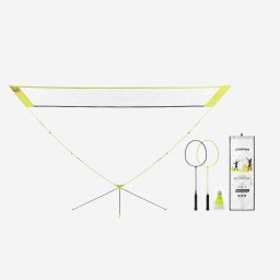 Set fileu de badminton portabil Discover Set 3M V2 - Galben