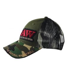 Sapca Raw Trucker cu Poker Camo si Buzunar secret Unisex