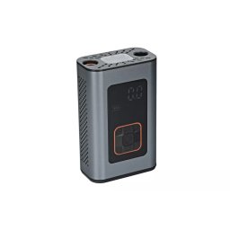 Pompa electrica compresor auto moto 12V compresor LCD + powerbank 4000 mAh