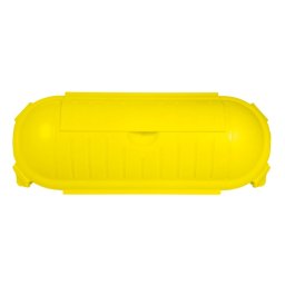 CUTIE protectie priza Logilink, pentru exterior, protectie IP44, galben, LPS217 (timbru verde 0.18 lei)