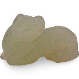 Figurina gravata din Jadeit in forma de cal 4,5cm
