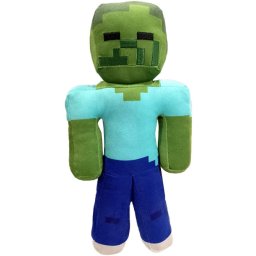 Jucarie din plus zombie steve, minecraft, 35 cm
