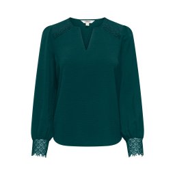 ONLY Bluză 'ONLCERENA METTE' verde smarald