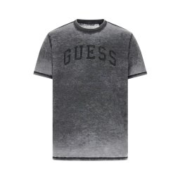 GUESS Tricou 'Marine' negru amestecat