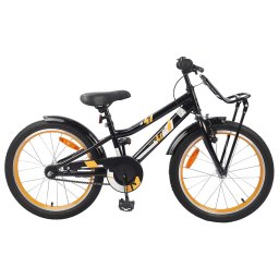 Bicicleta pentru Copii 20 Inci pentru 6-11 ani Portocaliu Negru GartenMobel Dekor