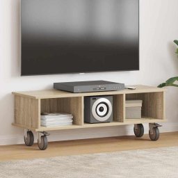 Support TV Stejar Sonoma 100 x 35 x 35 cm Lemn compozit GartenMobel Dekor