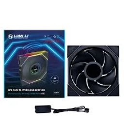 LIAN LI UNI FAN TL LCD Wireless 140mm inversa légáramlás negru