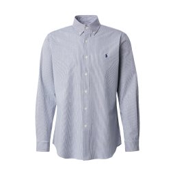 Polo Ralph Lauren Cămașă bleumarin / alb