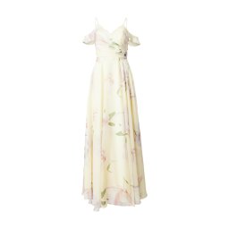 mascara Rochie de seară galben pastel / verde / rosé / alb murdar