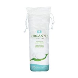 Dischete Demachiante din Bumbac Organic, 70 Buc, Organyc
