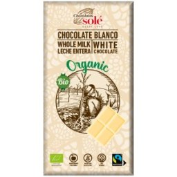Set 2 x Ciocolata Alba BIO, 100 g Chocolates Sole