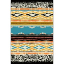 Covor Dreptunghiular, 60 x 130 cm, Multicolor, Kolibri Country 11335