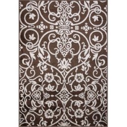 Covor Dreptunghiular, 60 x 110 cm, Crem / Maro, Cappuccino Model Ramuri 16026