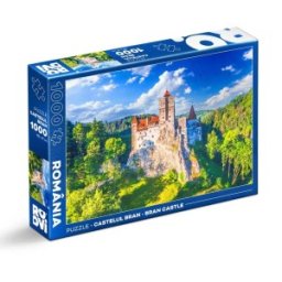 Puzzle 1000 Piese, Romania, Castelul Bran, Roovi