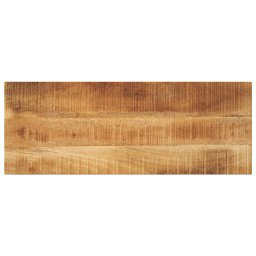 Blat masa, 80x40x3,8 cm, dreptunghiular, lemn masiv mango brut GartenMobel Dekor