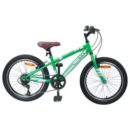 Bicicleta Montana 24 Inci 6-Speed pentru 8-12 ani Verde GartenMobel Dekor