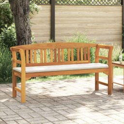 banca cu perna Finisaj cu ulei natural 157 x 46 x 82,5 cm GartenMobel Dekor