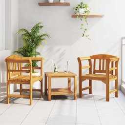 banca cu perna Finisaj cu ulei natural 68,5 x 46 x 82,5 cm GartenMobel Dekor