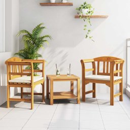 banca cu perna Finisaj cu ulei natural 68,5 x 46 x 82,5 cm GartenMobel Dekor