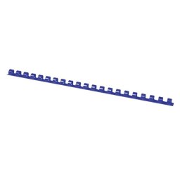 Accesorii birotica Inele plastic 10 mm, max 65 coli, 100buc/cut, Office Products - albastru