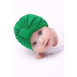 Caciulita verde tip turban