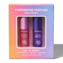 Eye of Love Pheromone Perfume Roll-On Set Day to Night 2x5ml