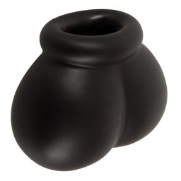 Erecto Liquid Silicone Ball Bag Black