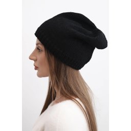 Căciulă de iarnă pentru femei Kesi cu urechi și model cu nervuri