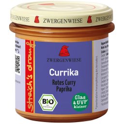 Pasta tartinabila cu ardei si curry, fara gluten bio 135g