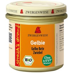 Crema tartinabila cu sfecla galbena si ceapa, fara gluten bio 135g