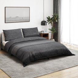 Set cu husa de pilota, gri închis, 260x220 cm, bumbac GartenMobel Dekor