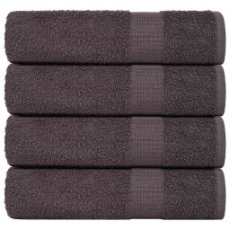 Prosoape de dus, FROGN, 4 buc., antracit, 70x140 cm, 360 g/m² GartenMobel Dekor