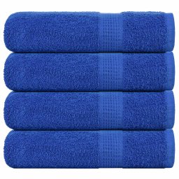 Prosoape de dus, FROGN, 4 buc., albastru, 70x140 cm, 360 g/m² GartenMobel Dekor