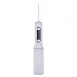 Irigator dentar AENO DI1 ADI0001, 5V, 4W, 200 ml, 100 psi, 4 moduri de curățare, 4 vârfuri, alb