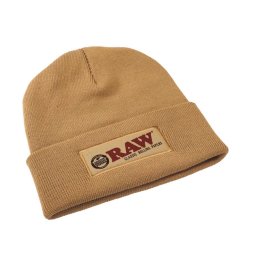 Caciula Raw Tan Beanie cu Buzunar secret Unisex