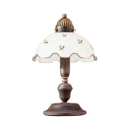 Kolarz NONNA - lampă de masă 1xE27/75W/230V, cu decor floral, aur roz – 731.73.160