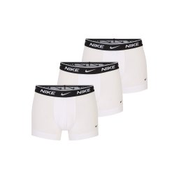 NIKE Underwear Boxeri negru / alb / alb murdar