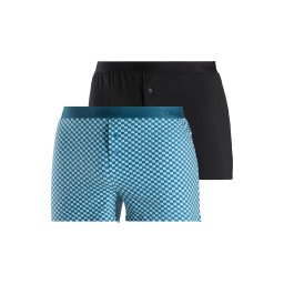 s.Oliver Boxeri verde petrol / negru / alb