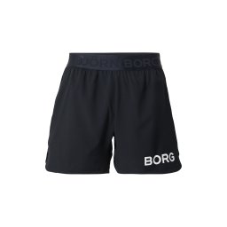 BJÖRN BORG Pantaloni sport negru / alb