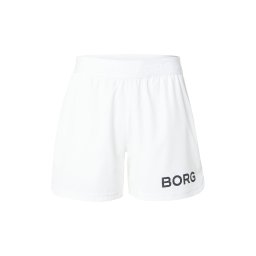 BJÖRN BORG Pantaloni sport negru / alb