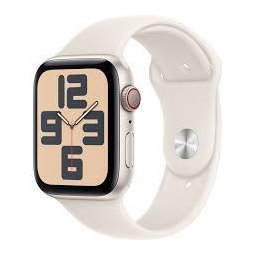 Smartwatch Watch SE GPS + Cellular 44 mm Starlight Aluminium Case with Starlight Sport Band - S/M