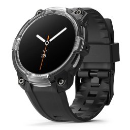 Husa pentru Samsung Galaxy Watch8 44mm + Curea - Ringke Rugged Gear - Black