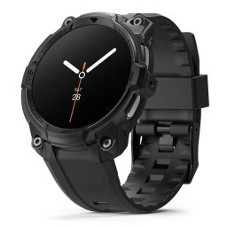 Husa pentru Samsung Galaxy Watch8 44mm + Curea - Ringke Rugged Gear - All Black