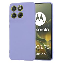 Husa Husa pentru Motorola Edge 70 - Techsuit SoftFlex - Light Purple