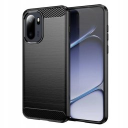 Husa Husa pentru OnePlus 15R - Techsuit Carbon Silicone - Black