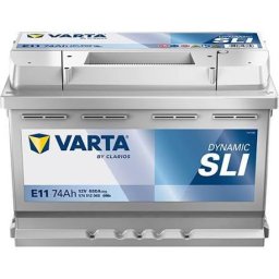 VARTA DYNAMIC SLI 74 Ah Curent descarcare: 680 A Dimensiuni (L*l*i): 278 * 175 * 190 MM Fixare: B13 Tip terminal: 1