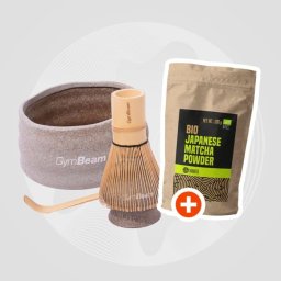 GymBeam Set pentru ceai Matcha