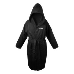 GymBeam Halat de baie cu uscare rapidă Quick-Dry Black S