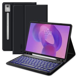 Cod produs: 5906302333400 Husa Tech-Protect SmartCase Pen cu tastatura compatibila cu Lenovo Idea Tab Pro 12.7 inch, Negru